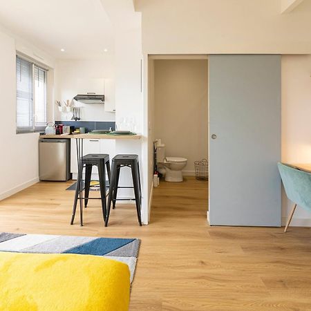 Le Yellow, Studio Renove, Tout Confort, Jardin Apartment Saint-Jacques-de-la-Lande Exterior foto