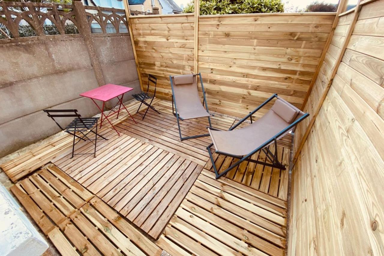 Le Yellow, Studio Renove, Tout Confort, Jardin Apartment Saint-Jacques-de-la-Lande Exterior foto